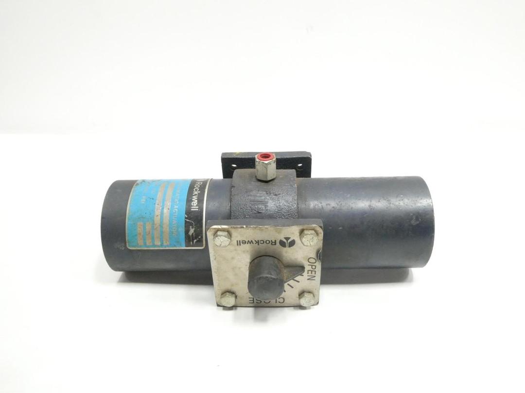 ROCKWELL RAMCON R260D ROTARY PNEUMATIC VALVE ACTUATOR 125PSI