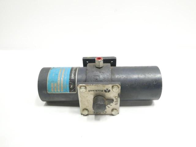 ROCKWELL RAMCON R260D ROTARY PNEUMATIC VALVE ACTUATOR 125PSI