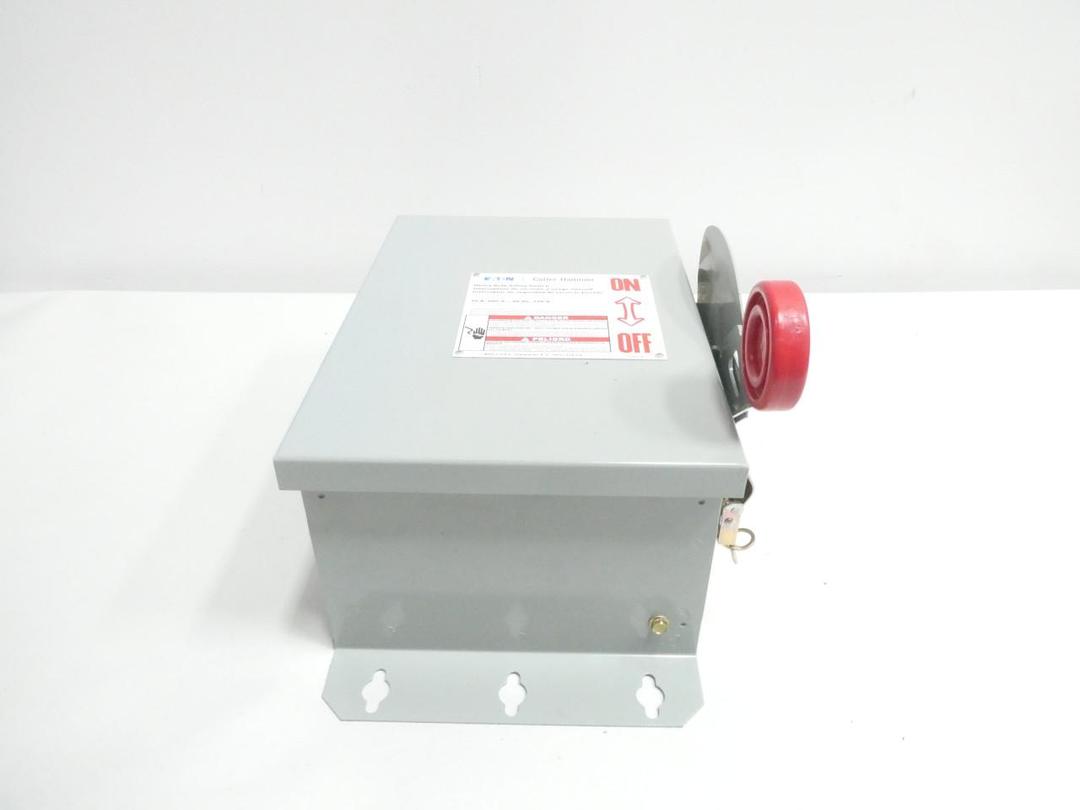 CUTLER HAMMER DH361UDK NON-FUSIBLE DISCONNECT SWITCH 3P 30A 600V-AC