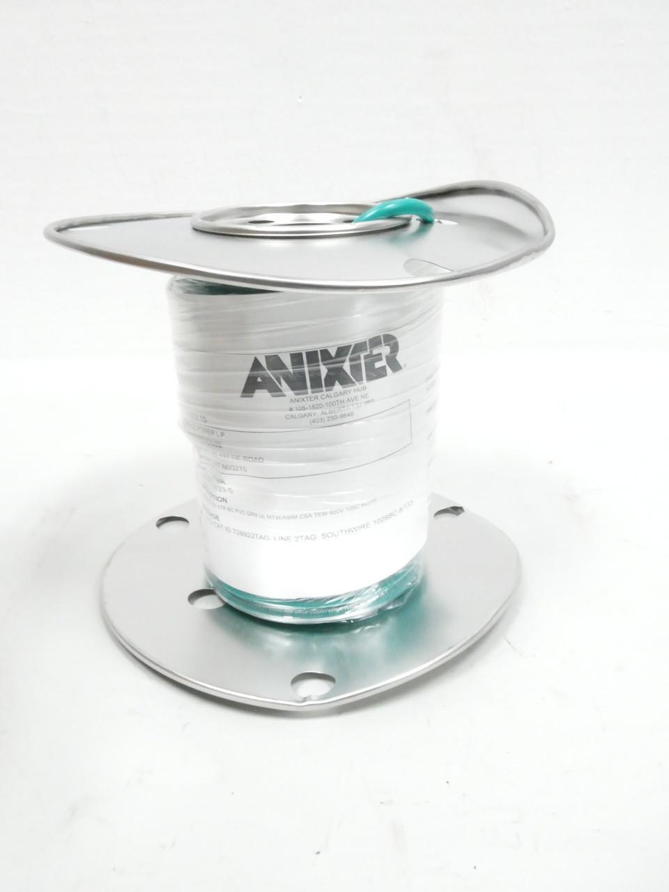 ANIXTER 1028BC-8/133-5 STR BC PVC GREEN WIRE 20M 600V-AC