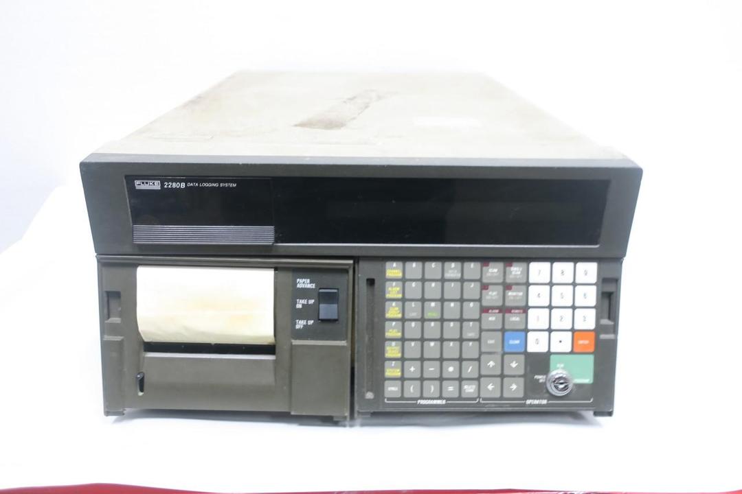 FLUKE 2280B DATA ANALYSIS LOGGER SYSTEM 120V-AC