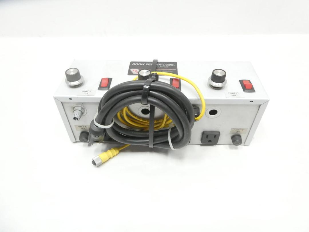 RODIX 121-100-8220 VIBRATORY FEEDER CONTROL 120V-AC