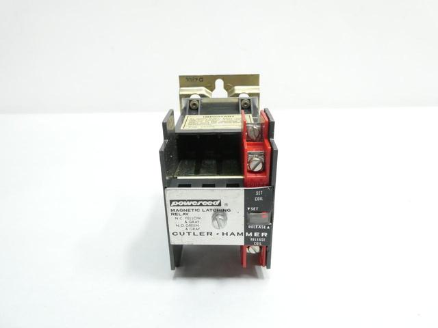 CUTLER HAMMER D40RM MAGNETIC LATCHING RELAY 120V-AC