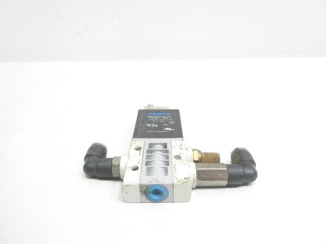 FESTO MHE3-M1H-3/2G-1/8 PNEUMATIC SOLENOID VALVE 21.6-26.4V-DC 8BAR 1/8IN NPT