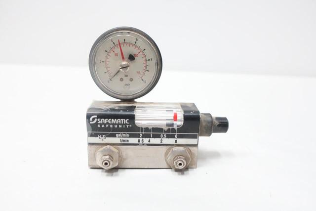 SAFEMATIC 22123031 SAFEUNIT SF-08-10 SEAL WATER CONTROL 0-2GAL 1/4IN NPT