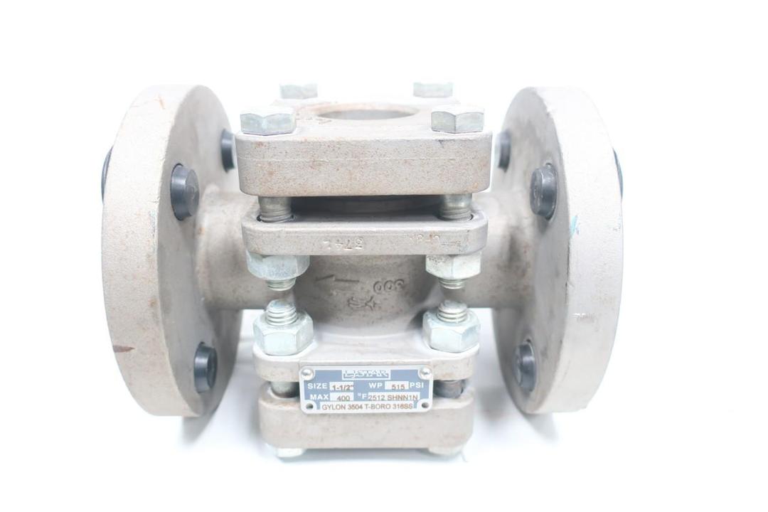 LJ STAR 2512SHNN1N STEEL FLANGED SIGHT FLOW INDICATOR 1-1/2IN 300
