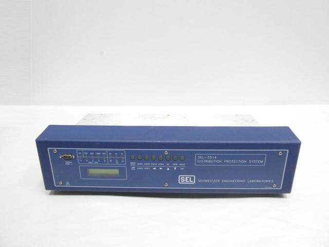 SEL SEL-351A 0351A00523554XX DISTRIBUTION PROTECTION SYSTEM 48/125V-DC 120V-AC