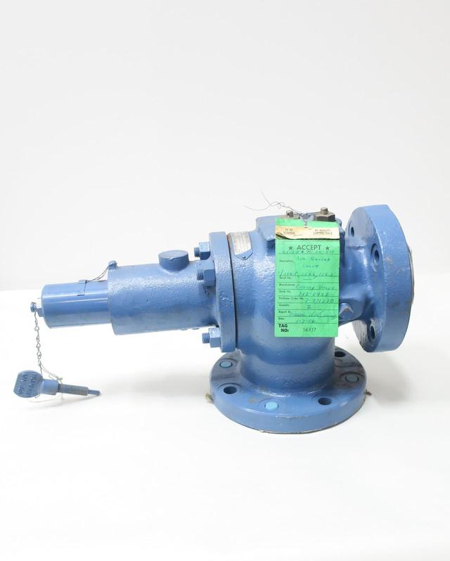 CROSBY VALVE & GAGE J0-25-SPEC.B IRON FLANGED RELIEF VALVE 120GPM 12PSI 3K4