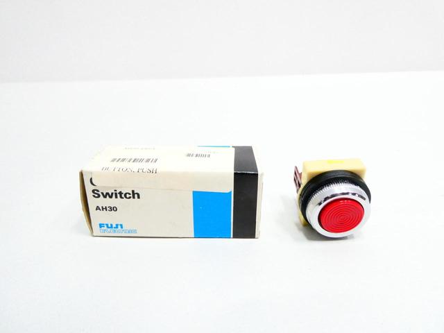 FUJI ELECTRIC AH30-F RED PUSHBUTTON 600V-AC