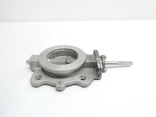 DEZURIK 2098470R001 STAINLESS KNIFE GATE VALVE 3IN 150