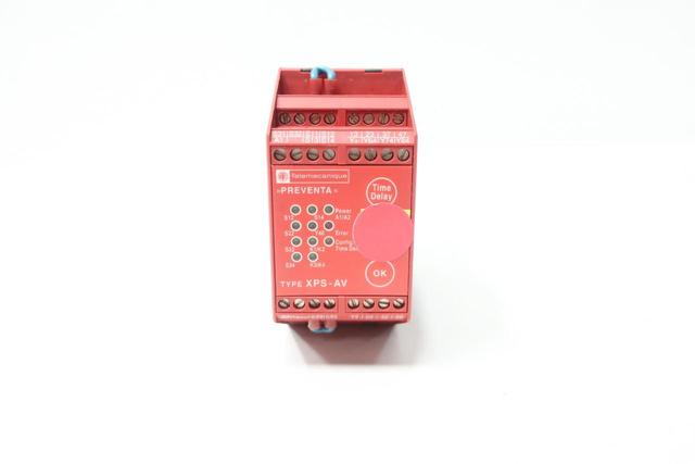 TELEMECANIQUE XPSAV11113 SAFETY RELAY 24V-DC