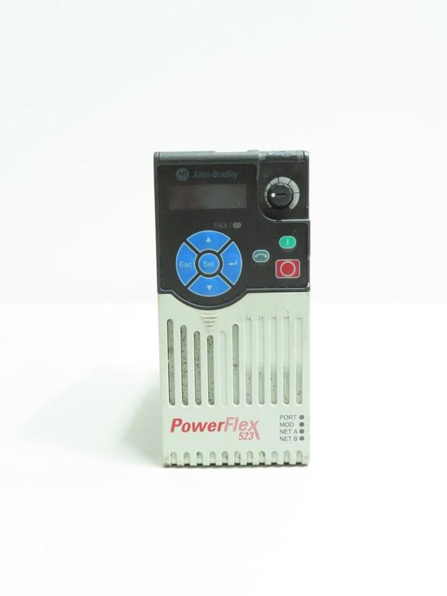 ALLEN BRADLEY 25A-E3P0N104 POWERFLEX 523 VFD DRIVE 460-600V-AC 0-600HZ 0-575V-AC
