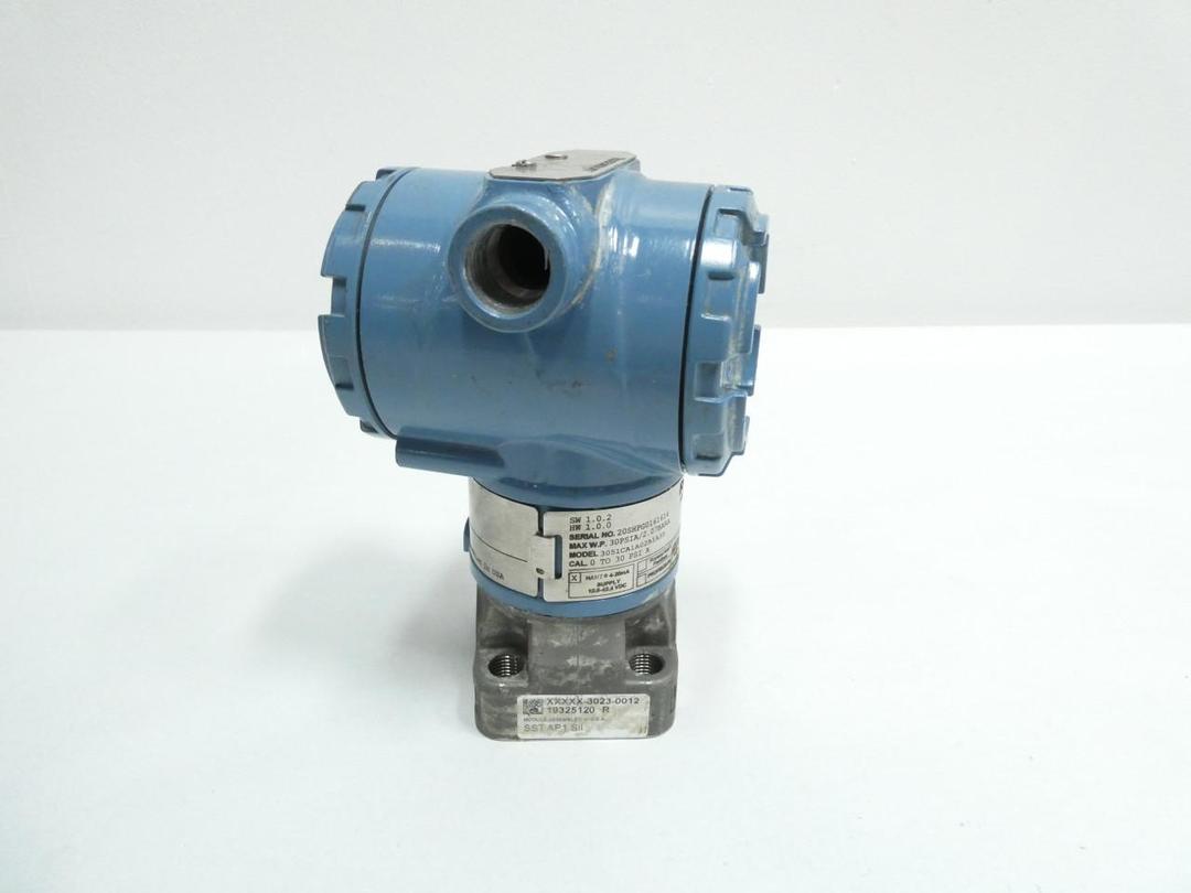 ROSEMOUNT 3051CA1A02A1AS5 ABSOLUTE PRESSURE TRANSMITTER 0-30PSI 10.5-42.4V-DC
