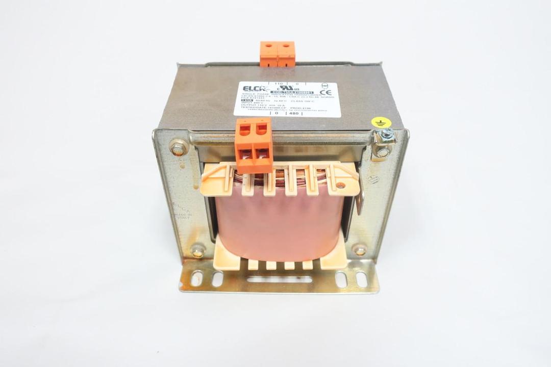 ELCA TMUL21008991 1PH INSULATION TRANSFORMER 1KVA 480V-AC 110V-AC