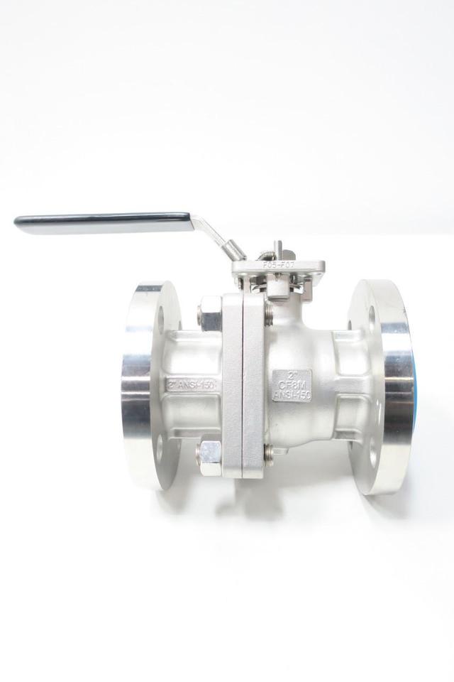 TRIAD MANUAL STAINLESS FLANGED BALL VALVE 2IN 150