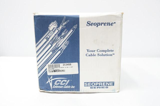COLEMAN CABLE 224260408 16/4 SEOOW SEOPRENE CORD 250FT