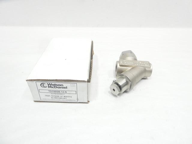 WATSON MCDANIEL TD700SB-12-N DISC TRAP 600PSI 1/2IN NPT