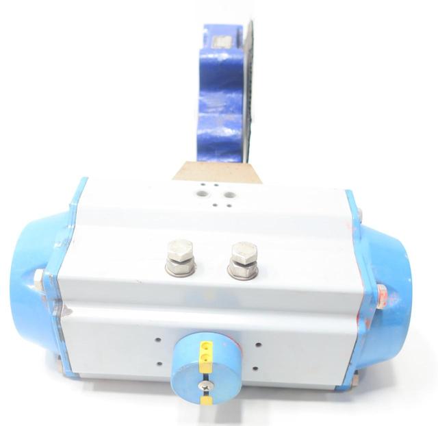 AMRI KSB TL31KFS9F07 PNEUMATIC STEEL PVC LUGGED BUTTERFLY VALVE 6IN