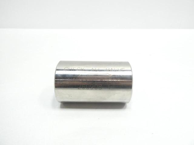 CHECK-ALL VALVES U1HSSMT.500SS STAINLESS CHECK VALVE 1IN NPT