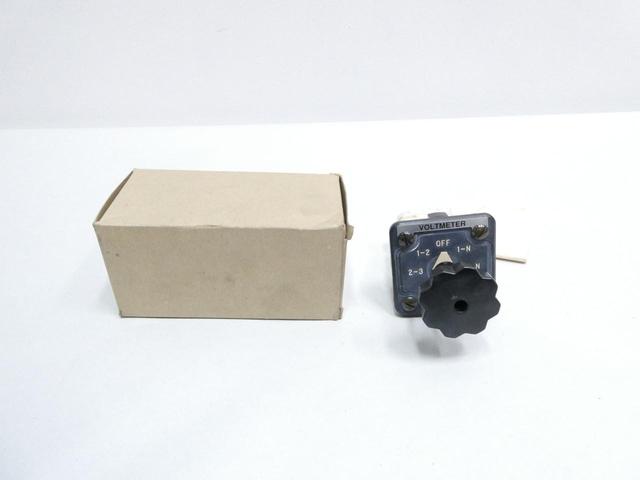 SIEMENS 15-172-844-038 8 POS SELECTOR SWITCH 120/240/480/600V-AC