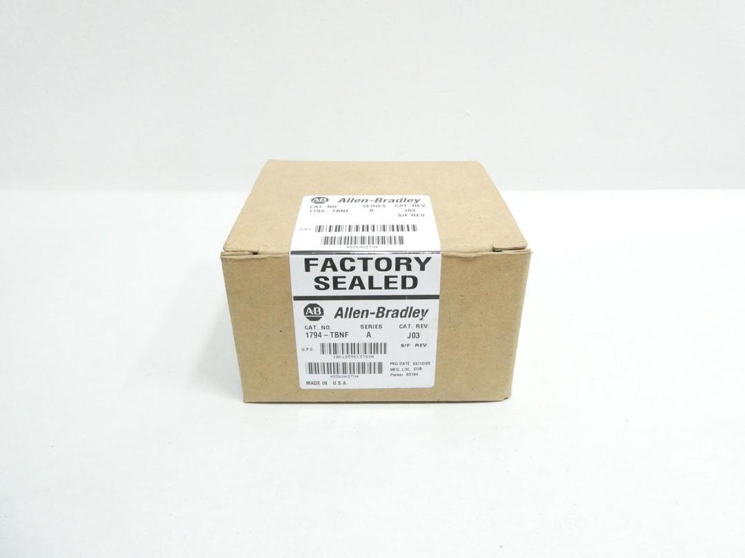 ALLEN BRADLEY 1794-TBNF FLEX I/O TERMINAL BASE MODULE SER A