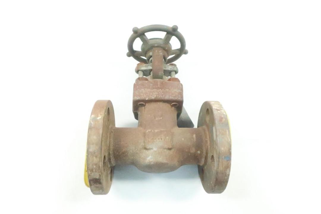 DOUGLAS CHERO AP1624 NEWCO-47 MANUAL STEEL FLANGED WEDGE GATE VALVE 1IN 300