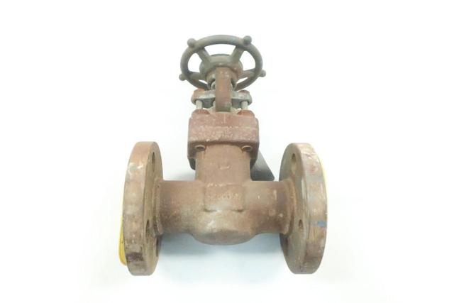 DOUGLAS CHERO AP1624 NEWCO-47 MANUAL STEEL FLANGED WEDGE GATE VALVE 1IN 300