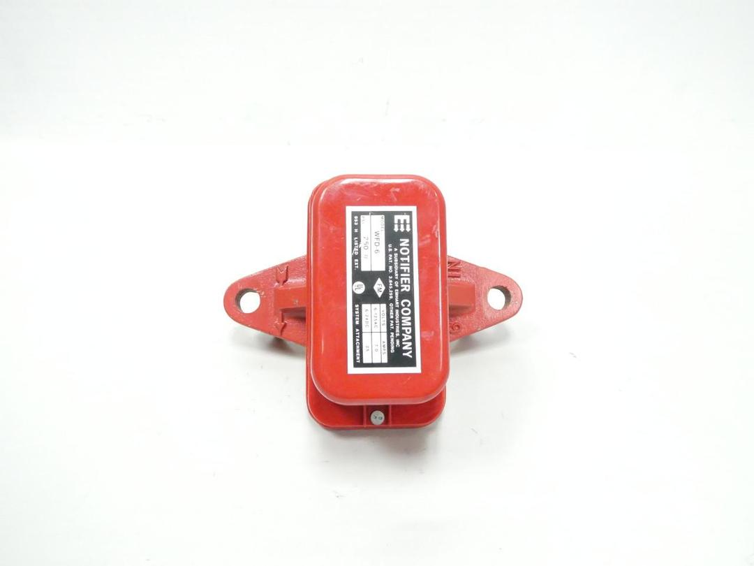 NOTIFIER WFD-6 WATERFLOW DETECTOR 250PSI 6-125V-AC 6-24V-DC