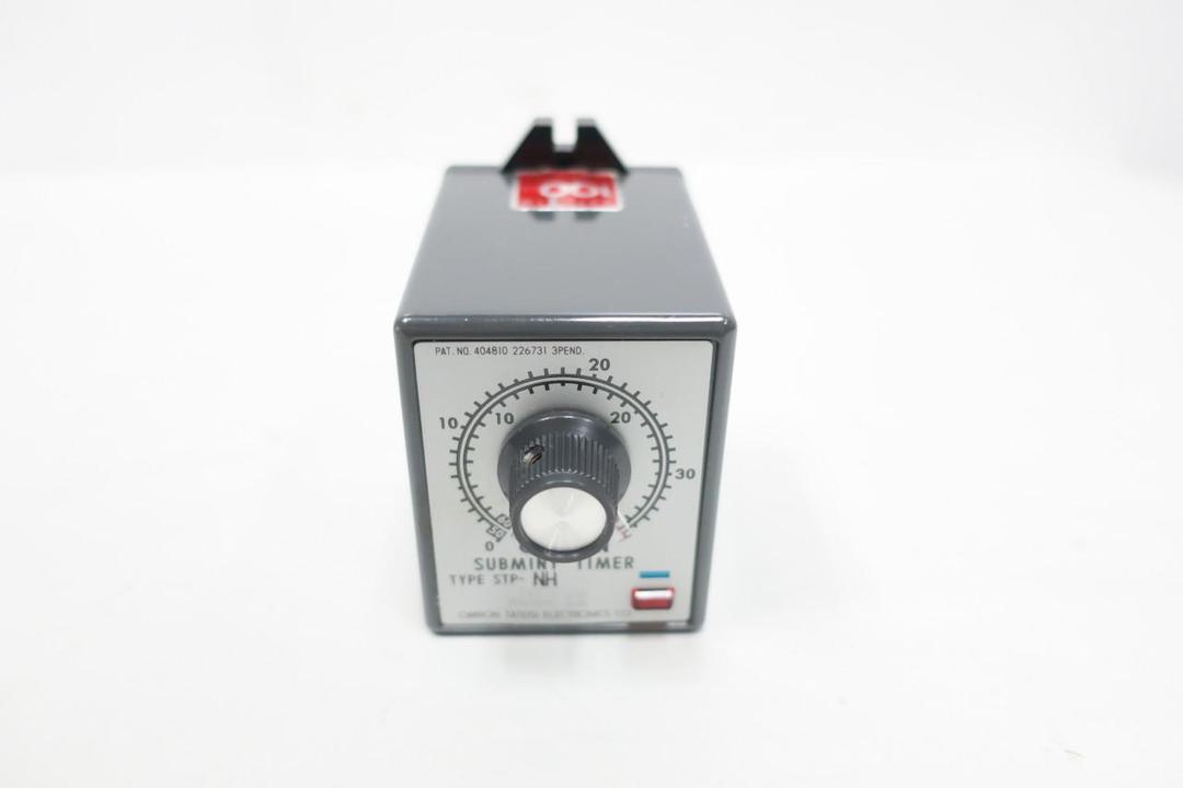 OMRON STP-NH SUBMINY TIMER 0-30SEC 100/110V-AC