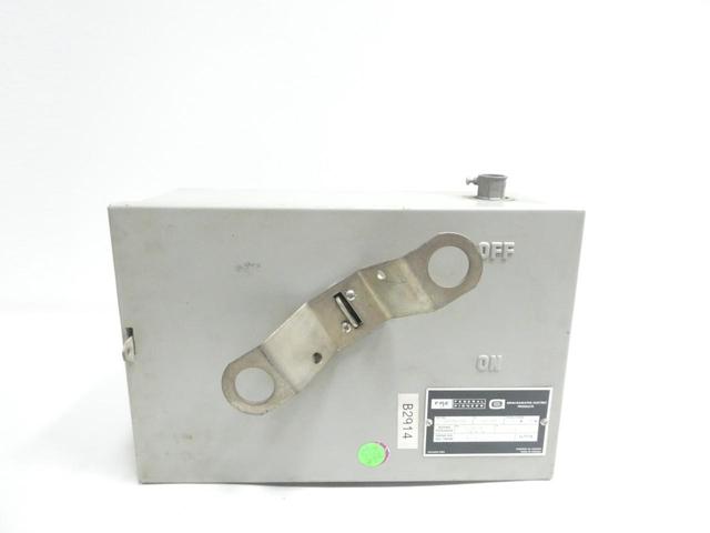 FEDERAL PIONEER LBS1531BCL FUSIBLE DISCONNECT SWITCH 3P 30A AMP 600V-AC