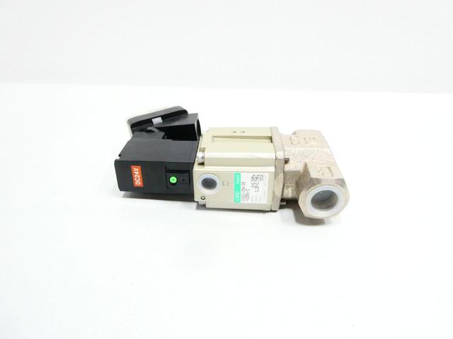 CKD CVS2-15A-05-03RS-3 PNEUMATIC SOLENOID VALVE 24V-DC 3/4IN NPT 0-0.5MPA
