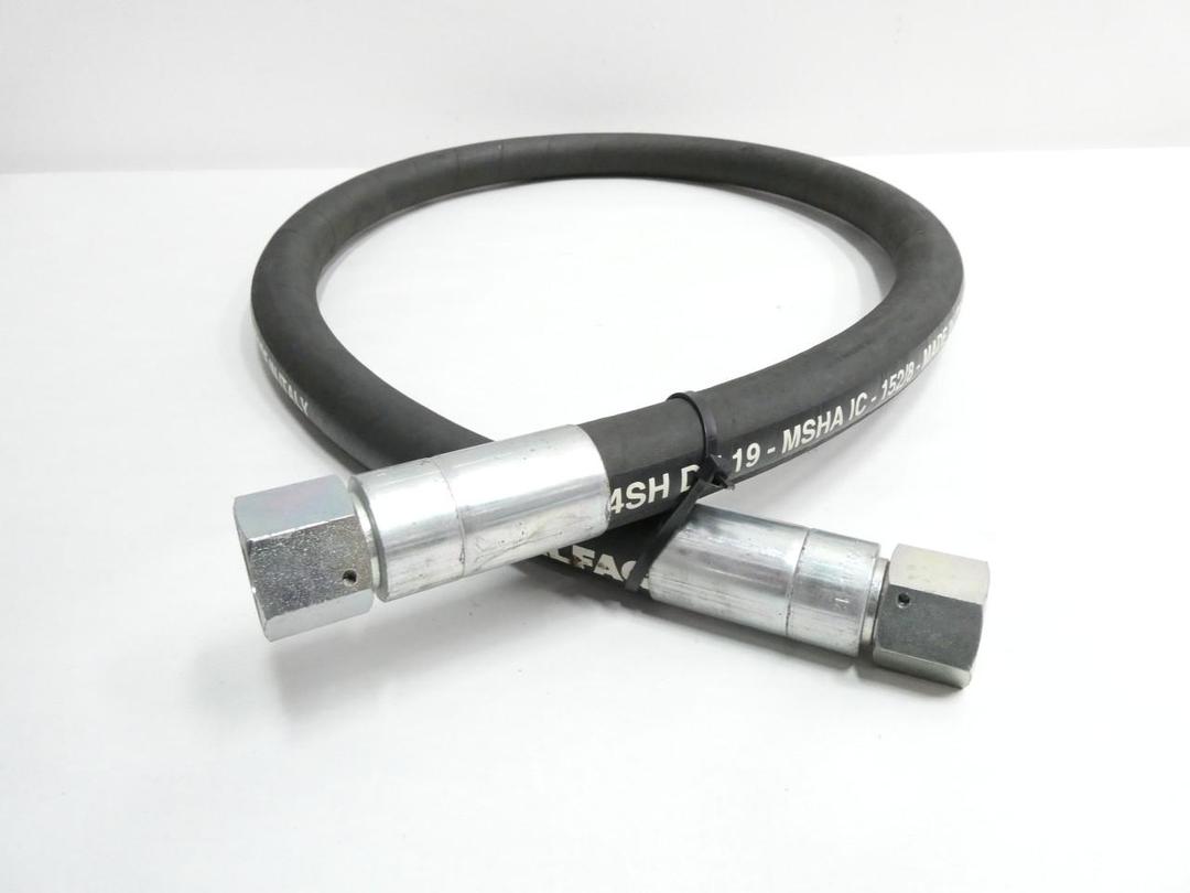ALFAGOMMA AT6K-4S FLEXOR 4SH HYDRAULIC HOSE 3/4IN 5FT 6000PSI