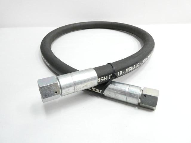 ALFAGOMMA AT6K-4S FLEXOR 4SH HYDRAULIC HOSE 3/4IN 5FT 6000PSI