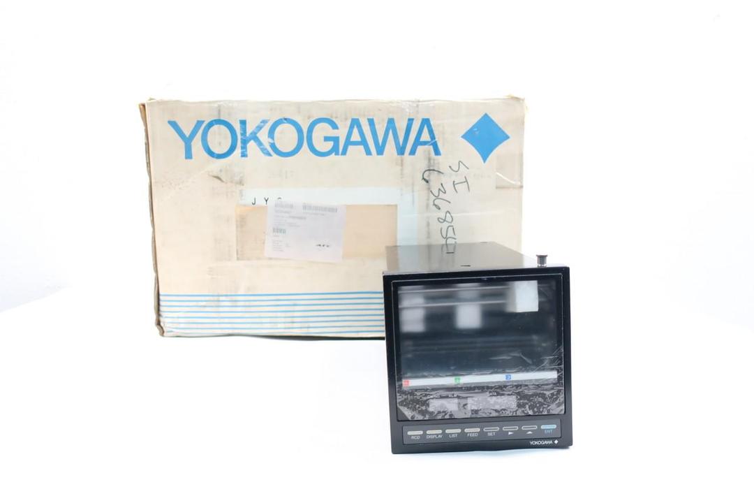 YOKOGAWA 4263-33-33-33-32-AK-04/REM24/PS/S37/S26/NS-S CHART RECORDER 115V-AC