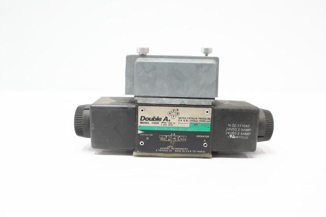 DOUBLE A QF-3-FF-10D1-TSP-24/60 HYDRAULIC SOLENOID VALVE 5000PSI 24V-DC
