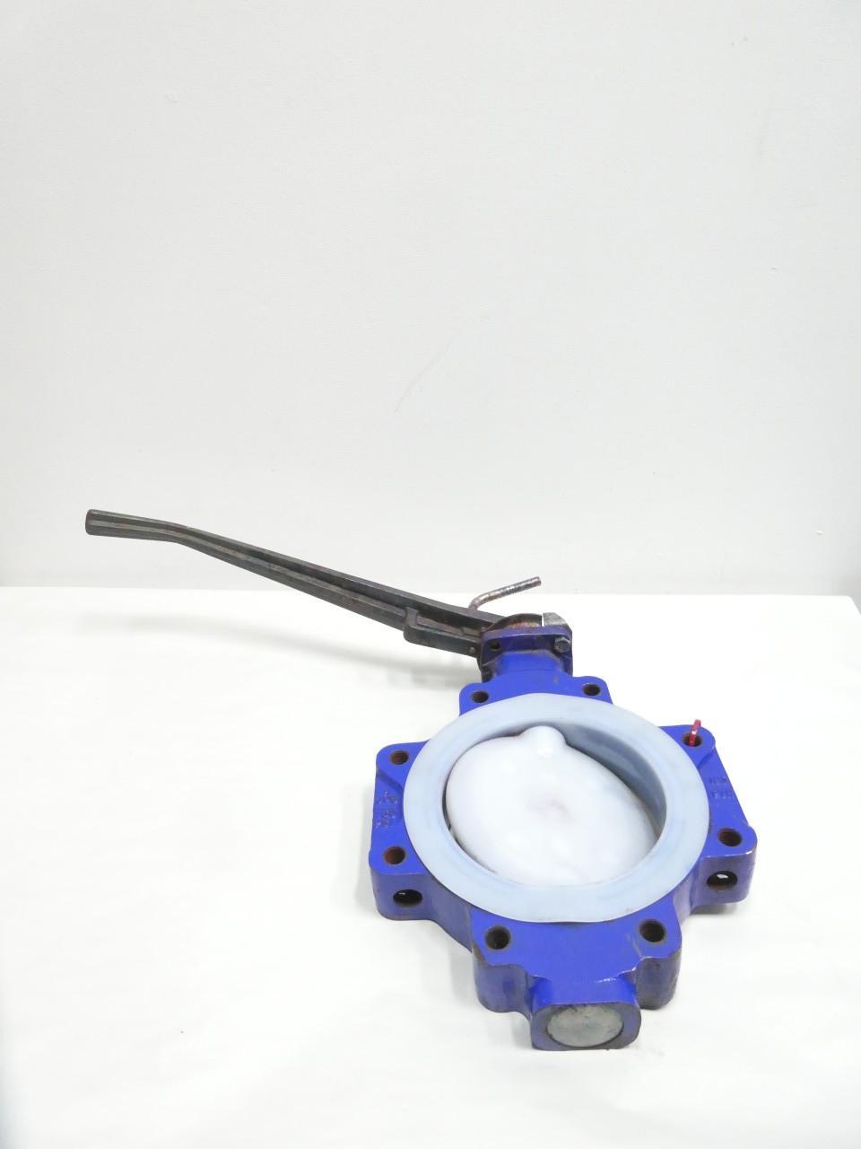 AMRI KSB TL31KF/S9 MANUAL IRON LUGGED BUTTERFLY VALVE 8IN