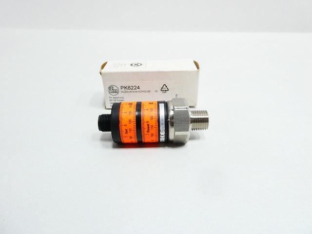 IFM EFECTOR PK6224 PK-010-RFN14-HCPKG/US/W PRESSURE SWITCH 4-142PSI 9.6-32V-DC