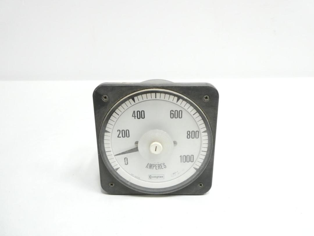 CROMPTON CT200-1 AMMETER 0-1000AC AMP