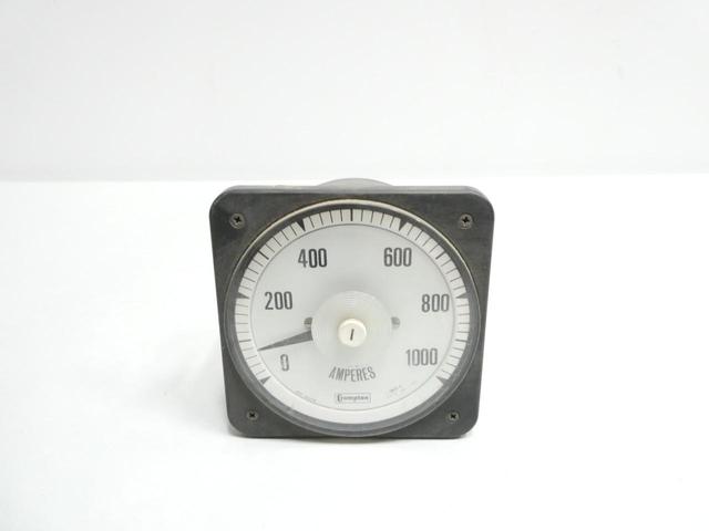 CROMPTON CT200-1 AMMETER 0-1000AC AMP