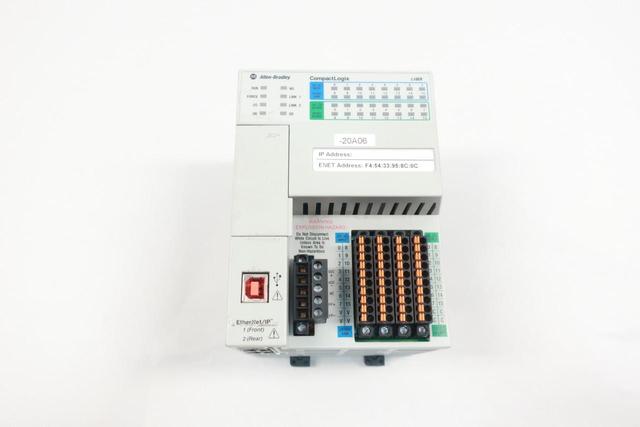 ALLEN BRADLEY 1769-L18ER-BB1B DI/O CONTROLLER MODULE SER B
