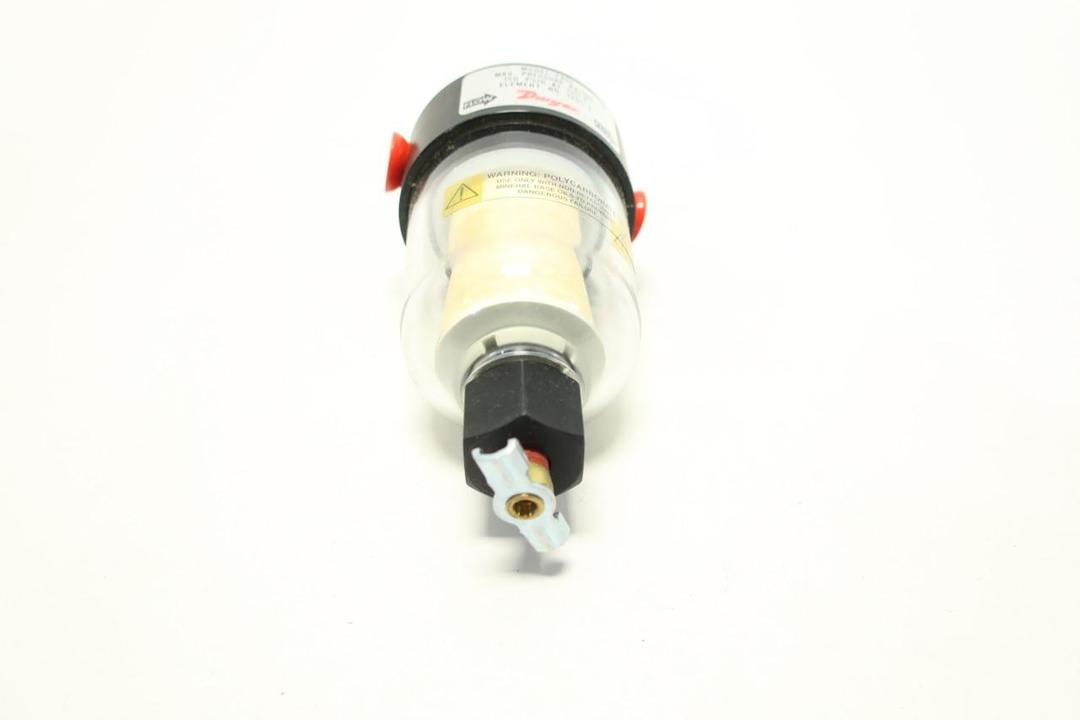DWYER F451 LIQUID/PARTICLE PNEUMATIC FILTER 1/4IN NPT 150PSI