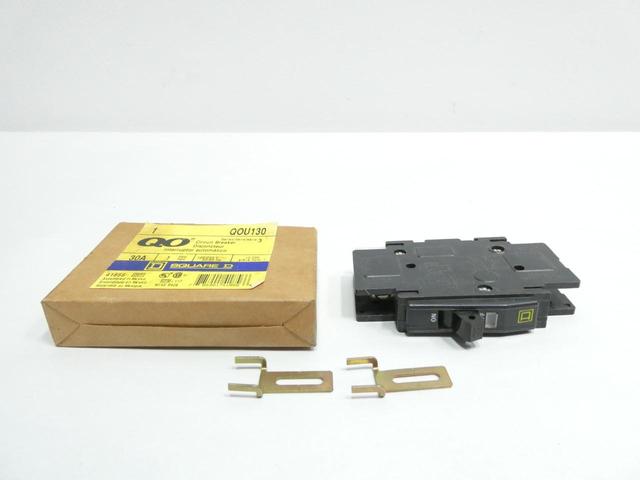 SQUARE D QOU130 CIRCUIT BREAKER 1P 30A AMP 120/240V-AC