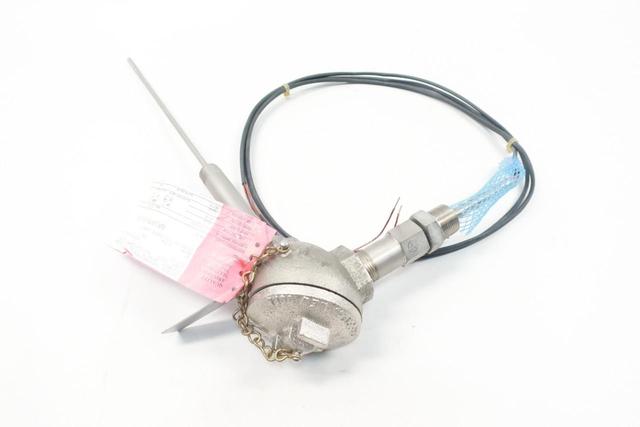 CONAX 7A11-10000-01 DUAL ELEMENT THERMOCOUPLE 9-1/2IN 1/4IN