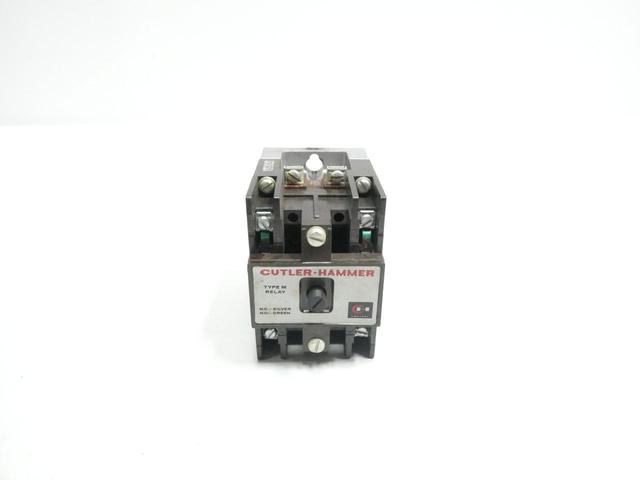 CUTLER HAMMER D26MB TYPE M CONTROL RELAY 120V-AC