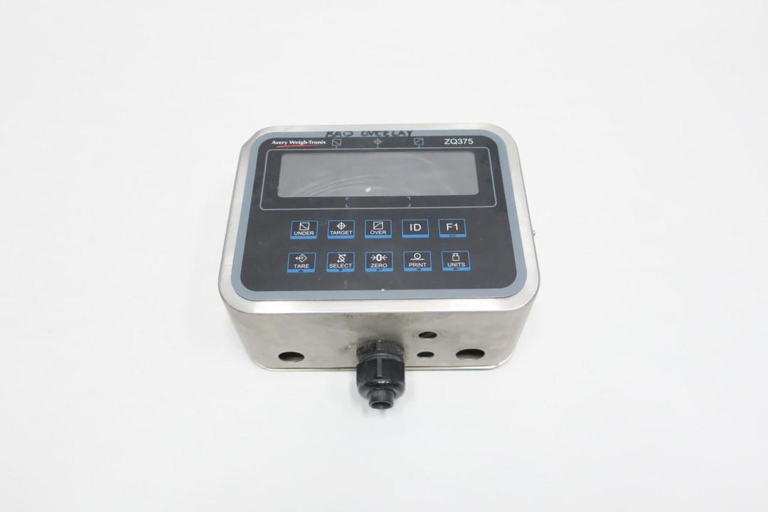 AVERY WEIGH-TRONIX ZQ375-SD1 DIGITAL SCALE CONTROL PANEL 110-240V-AC
