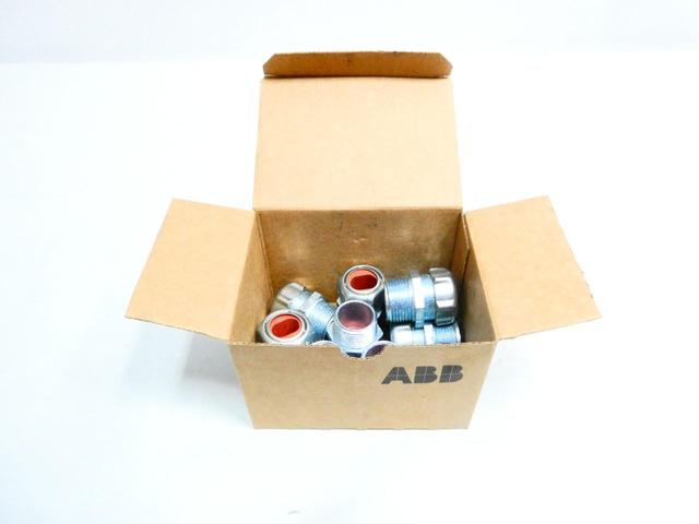 BOX OF 10 THOMAS&BETTS 2438 SERVICE ENTRANCE CABLE CONNECTOR 1IN