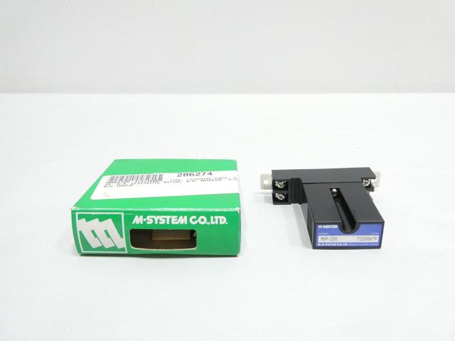 M-SYSTEM MDP-200 SURGE SUPPRESSOR