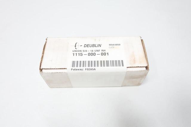DEUBLIN 1115-000-001 UNION 5/8-18 UNF RH