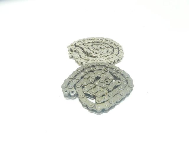 SET OF 2 TIMKEN 80-1R 010 SINGLE ROLLER CHAIN 10FT