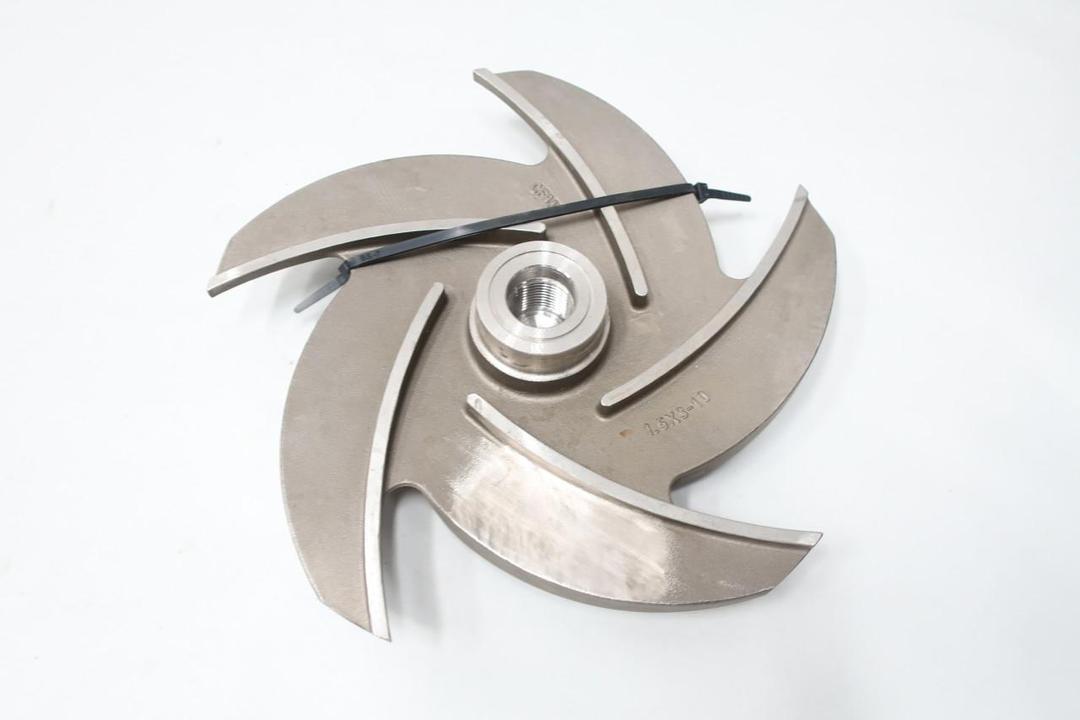 SUMMIT 2196MT 1.5X3-10 STAINLESS 5-VANE IMPELLER REPLACES GOULDS 3196MT